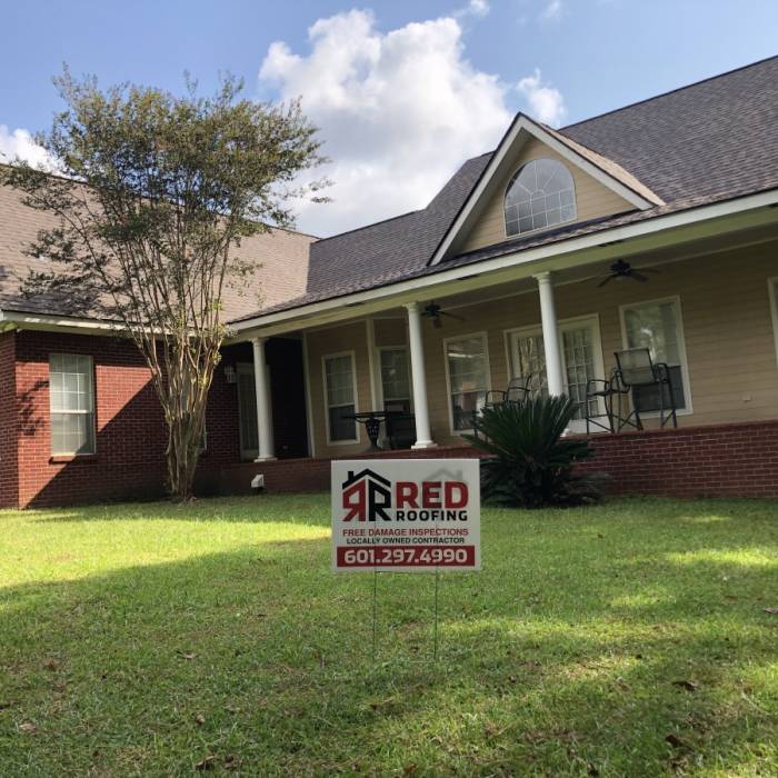 Red Brick Roof Replacement