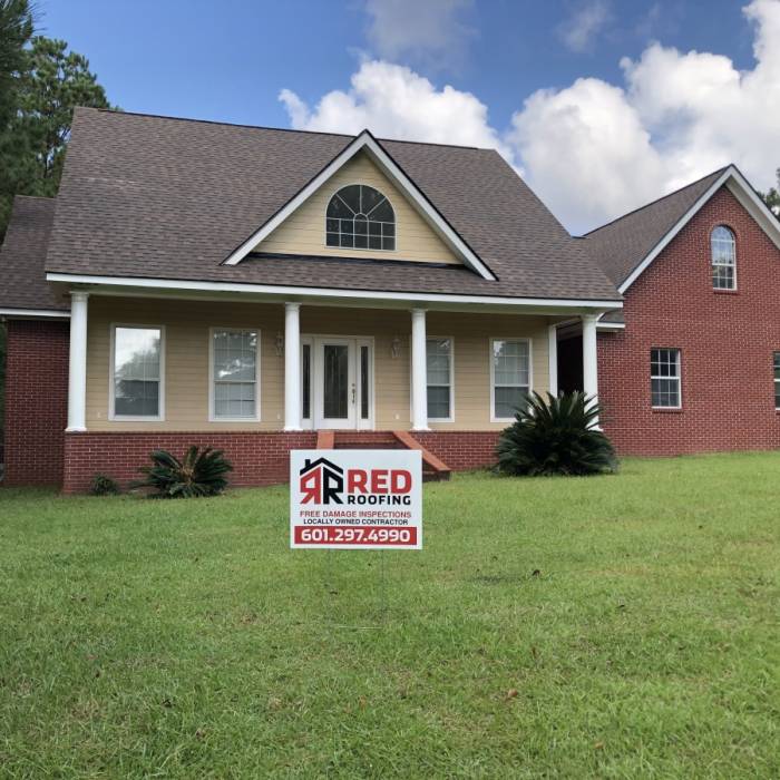 Red Brick Roof Replacement