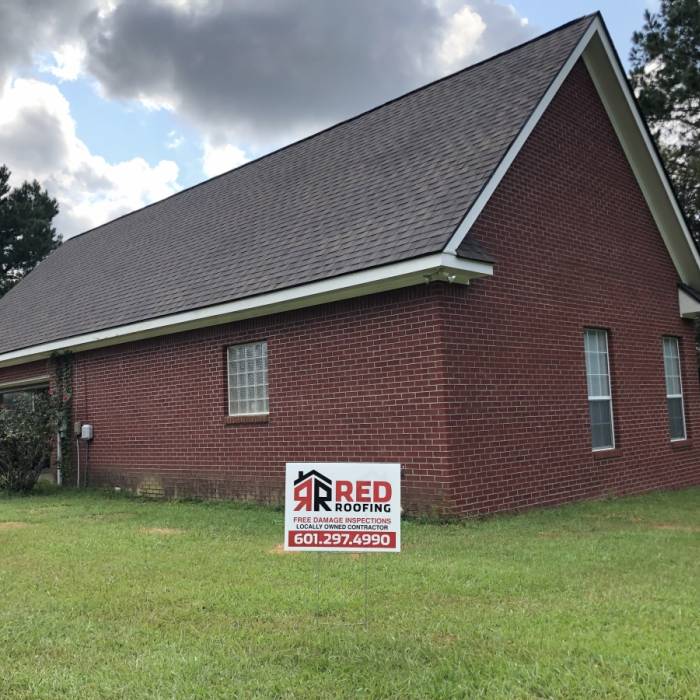 Red Brick Roof Replacement